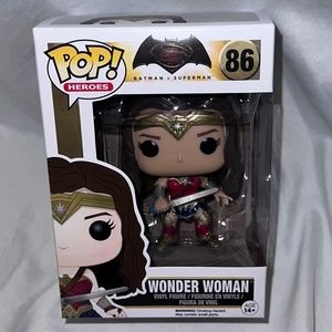Brand New In Box Funko POP! Heroes Batman v. Superman Wonder Woman #86 Figure